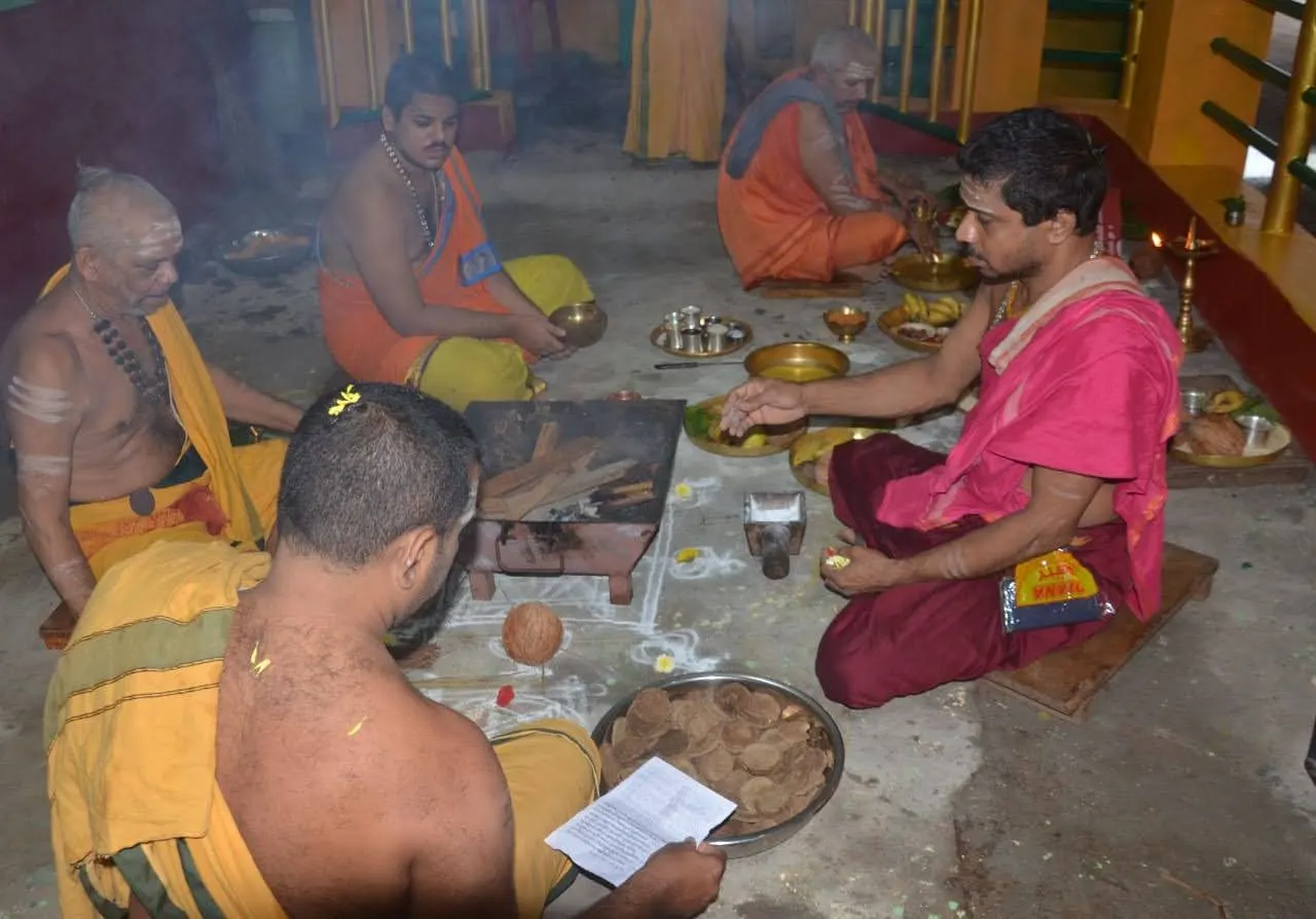 Pindas prepared for the offering